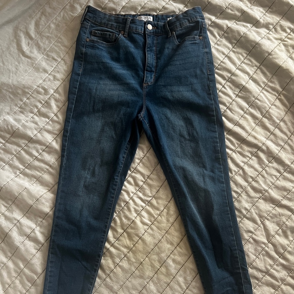 Sofia by Sofia Vergara Dark Blue Skinny Jeans